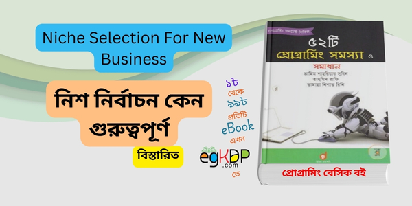 Niche Selection For New Business ৫২টি প্রোগ্রামিং সমস্যা ও সমাধান