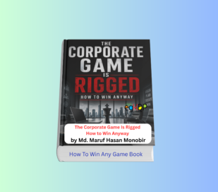 How To Win Any Game Book Review 1 The Corporate Game Is Rigged বই How To Win Any Game Book? The Corporate Game Is Rigged How to Win Anyway by Md. Maruf Hasan Monobir book review, career development guide, corporate success strategies, leadership and workplace skills